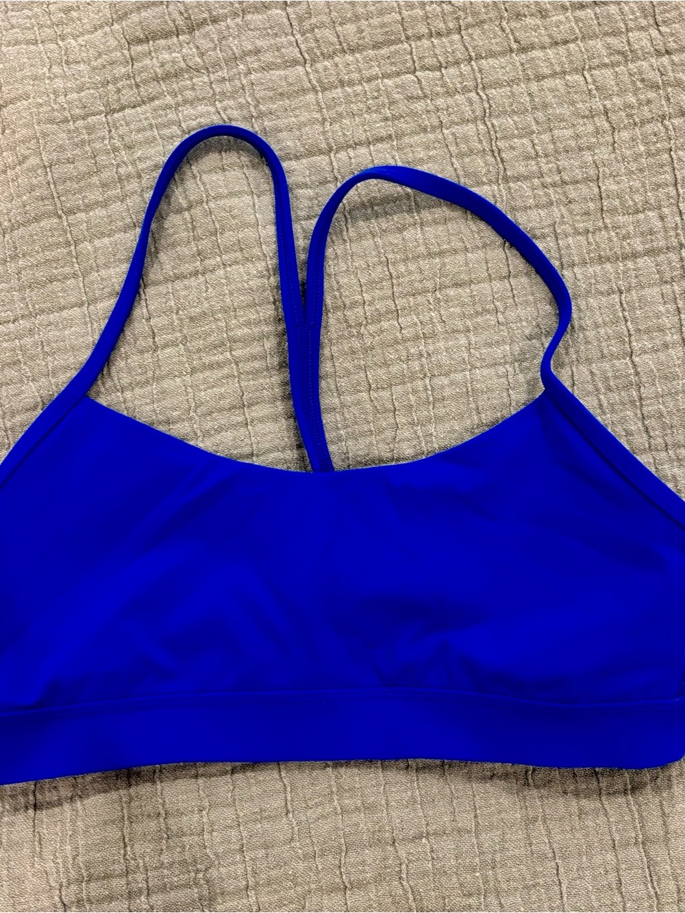 Lululemon Royal Blue Strappy Bralette